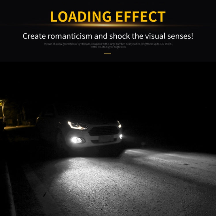 2 PCS H11 / H8 DC9-16V / 8.2W / 6000K / 655LM Car Auto Fog Light 66LEDs SMD-2016 Lamps - Fog / Driving Lights by PMC TechLife | Online Shopping South Africa | PMC TechLife | Buy Now Pay Later Mobicred