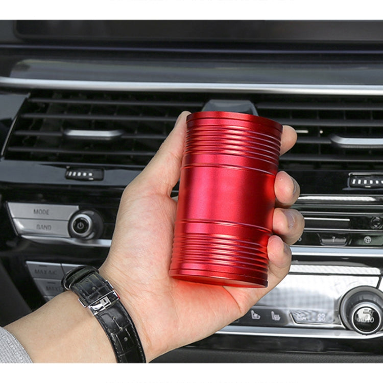 Universal Portable Car Metal Trash Rubbish Bin Ashtray(Red) - Ashtrays by PMC Jewellery | Online Shopping South Africa | PMC Jewellery | Buy Now Pay Later Mobicred