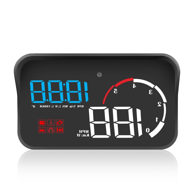 M10 3.5 inch Universal Car OBD2 HUD Vehicle-mounted Head Up Display (Blue) - Head Up Display System by PMC TechLife | Online Shopping South Africa | PMC TechLife | Buy Now Pay Later Mobicred