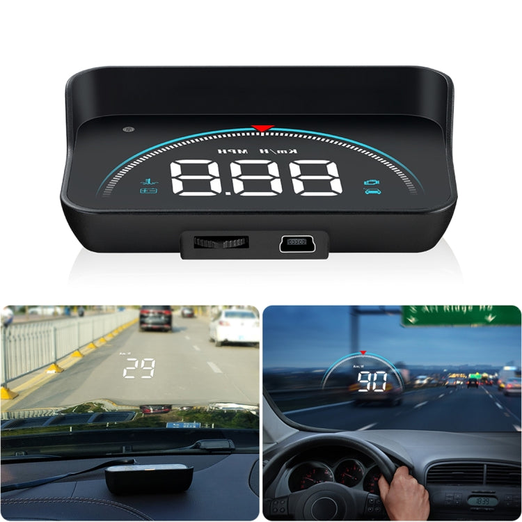 M8 3.5 inch Universal Car OBD2 HUD Vehicle-mounted Head Up Display - Head Up Display System by PMC TechLife | Online Shopping South Africa | PMC TechLife | Buy Now Pay Later Mobicred