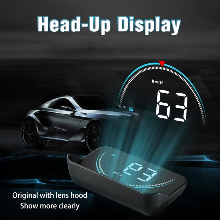 M8 3.5 inch Universal Car OBD2 HUD Vehicle-mounted Head Up Display - Head Up Display System by PMC TechLife | Online Shopping South Africa | PMC TechLife | Buy Now Pay Later Mobicred