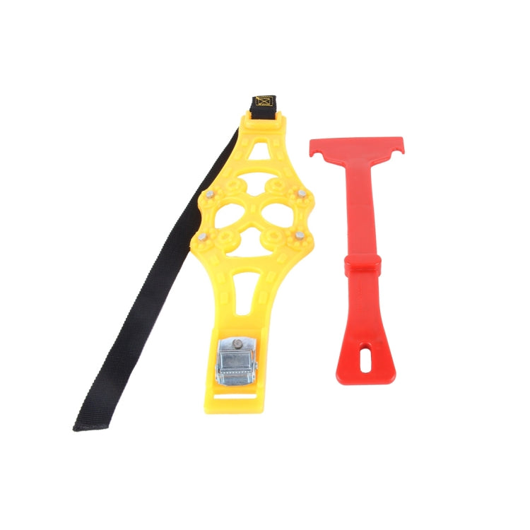 8PCS Car Snow Tire Anti-skid Chains For Family Car(Yellow) - Car Road Trouble Clearer by PMC TechLife | Online Shopping South Africa | PMC TechLife | Buy Now Pay Later Mobicred