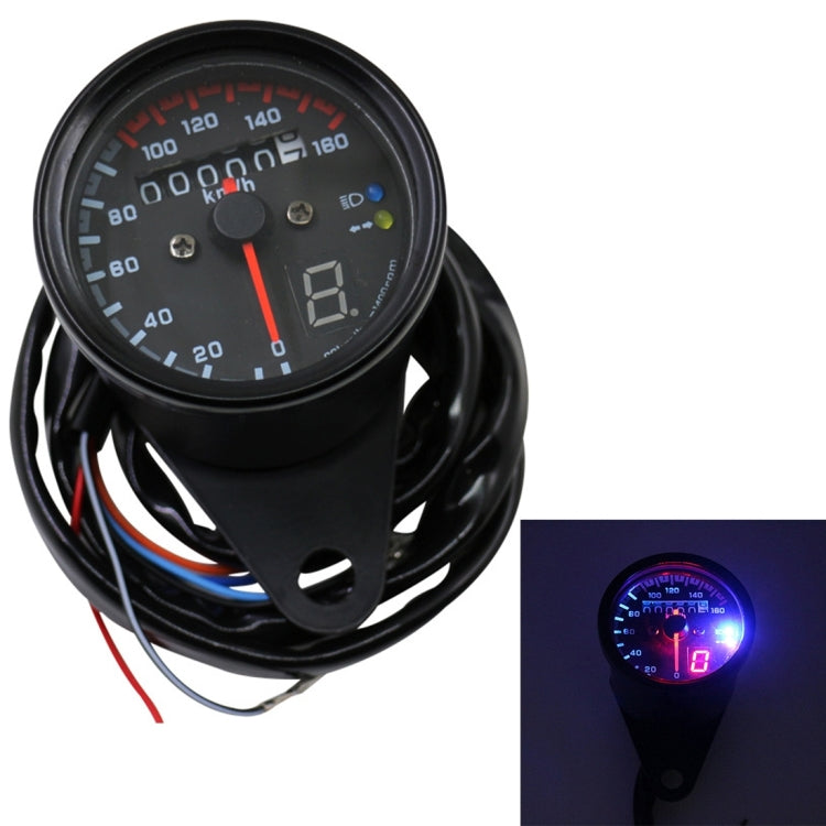 3 in 1 Universal Waterproof Motorcycle LED Backlight Odometer Speedometer Gearmeter, DC 12V - Electrical Instruments by PMC TechLife | Online Shopping South Africa | PMC TechLife | Buy Now Pay Later Mobicred
