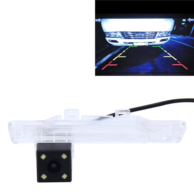 656x492 Effective Pixel  NTSC 60HZ CMOS II Waterproof Car Rear View Backup Camera With 4 LED Lamps for Renault Koleos 2008-2015 Version - Rear View Cameras by PMC TechLife | Online Shopping South Africa | PMC TechLife | Buy Now Pay Later Mobicred