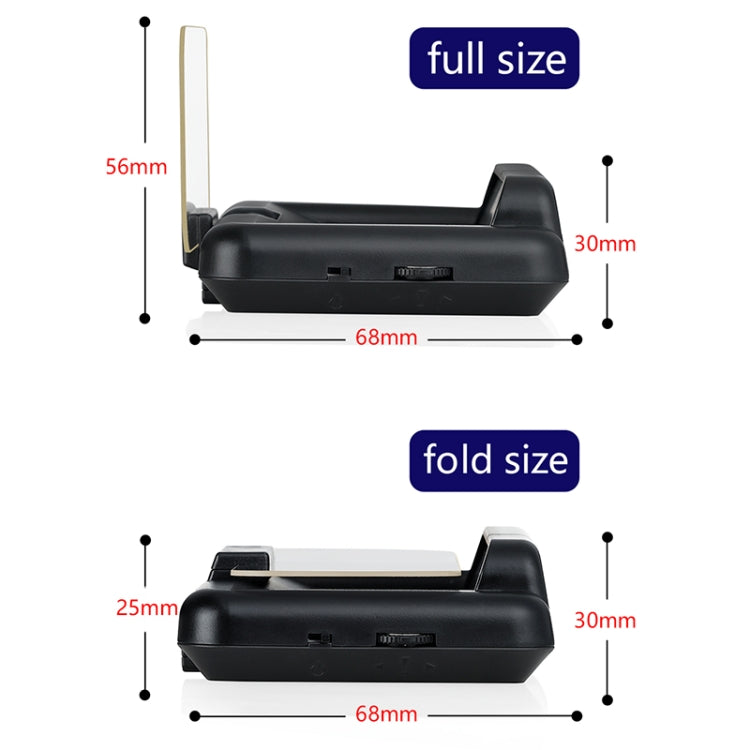 C500 Car HUD Virtual HD Projection Head-up Display, With Adjustable Reflection Board, Speed & RPM & Water Temperature & Oil Consumption & Driving Distance / Time & Voltage Display, Over Speed Alarm, Connect OBD2 Interface(White) - free shipping - PMC TechLife - Order now!
