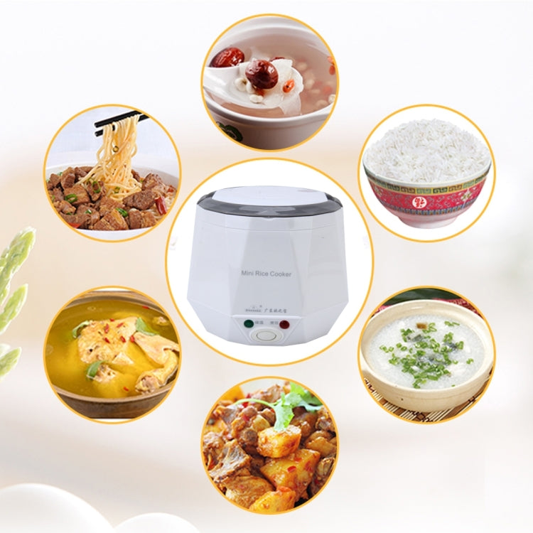 OUSHIBA Car Auto C3 Mini Multi-function Rice Cooker 12V 1.3L Volume for Rice Soup Noodles Vegetable Dessert(Green) - Rice Cookers by PMC TechLife | Online Shopping South Africa | PMC TechLife | Buy Now Pay Later Mobicred