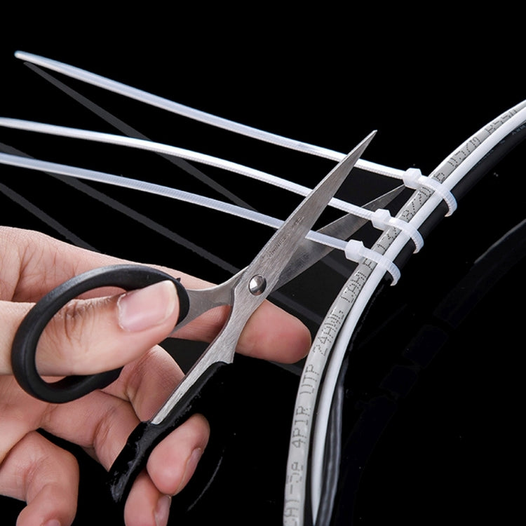 500pcs /Pack 4mm*300mm Nylon Cable Ties - Booster Cable & Clip by PMC TechLife | Online Shopping South Africa | PMC TechLife | Buy Now Pay Later Mobicred