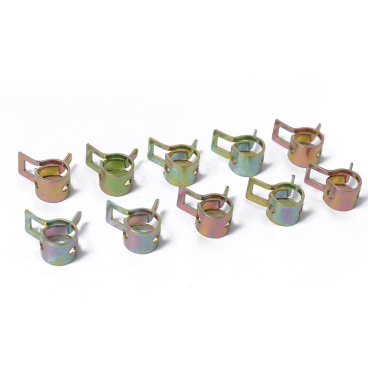 10 PCS 8mm Car Spring Clip Fuel Line Hose Clip Water Pipe Air Tube Clamp Fastener - free shipping - PMC TechLife - Order now!
