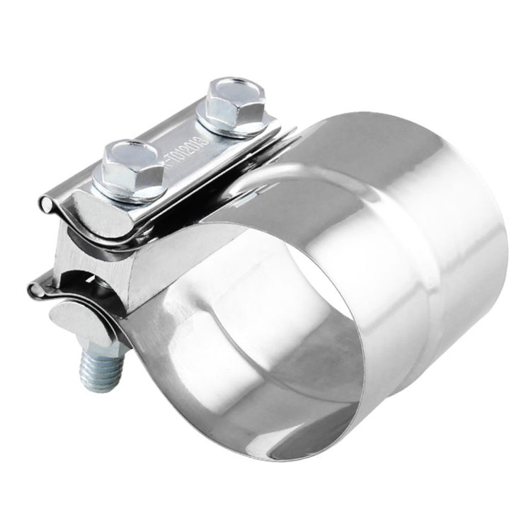 2.0 inch Car Turbo Exhaust Downpipe Stainless Steel Lap Joint Band Clamp - Booster Cable & Clip by PMC TechLife | Online Shopping South Africa | PMC TechLife | Buy Now Pay Later Mobicred
