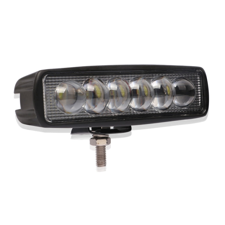 6 inch 18W 6000K IP68 8D Car Boat Marine Work Lights Spotlight LED Bulbs, DC 10-30V (White Light) - Work Lights by PMC TechLife | Online Shopping South Africa | PMC TechLife | Buy Now Pay Later Mobicred