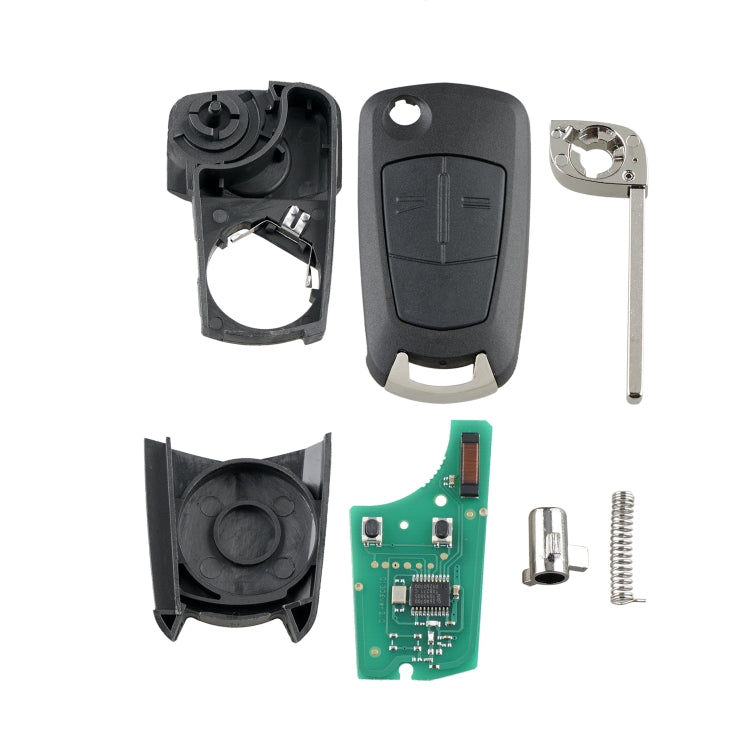For Opel Zafira B 2005 - 2013 / Astra H 2004 - 2009 VALEO System 2 Buttons Intelligent Remote Control Car Key with 7941 Chip & Battery, Frequency: 433MHz - Remote Car Key by PMC TechLife | Online Shopping South Africa | PMC TechLife