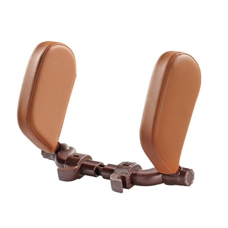 Car Seat Headrest Car Neck Pillow Sleep Side Headrest for Children and Adults (Brown) - Seat Accessories by PMC TechLife | Online Shopping South Africa | PMC TechLife | Buy Now Pay Later Mobicred