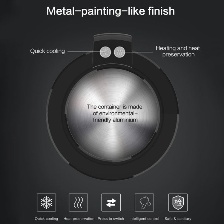 Portable 12V Car Smart Dual-purpose Heating Cooling Cup Holder (Black) - free shipping - PMC TechLife - Order now!