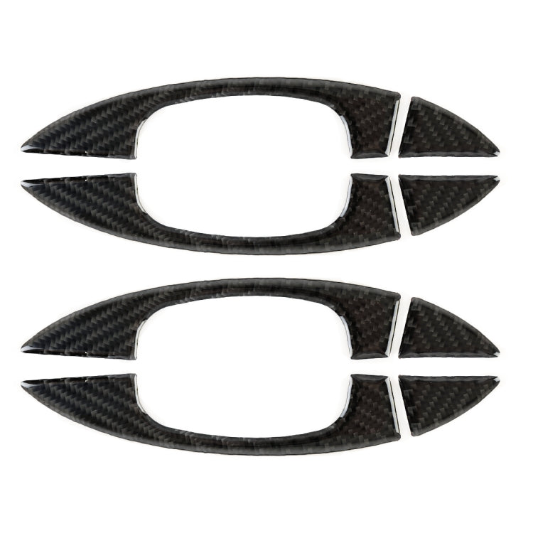 8 PCS Car Carbon Fiber Door Inner and Outer Handle Panel Decorative Sticker for Volkswagen Touareg 2011-2018 - Car Interior Mouldings by PMC TechLife | Online Shopping South Africa | PMC TechLife | Buy Now Pay Later Mobicred