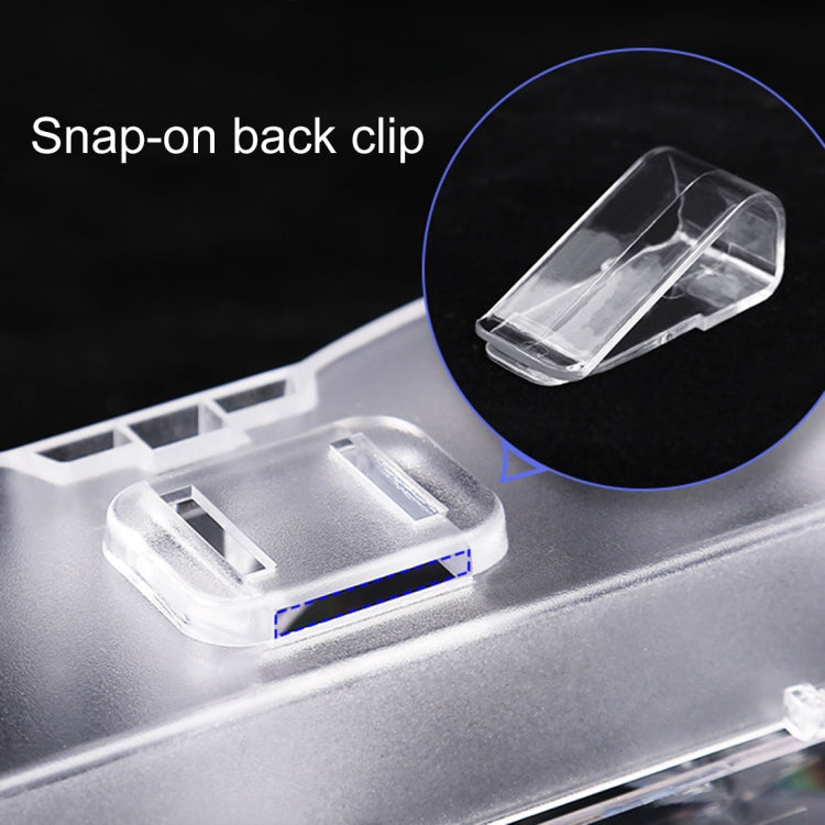 Car Multi-functional Glasses Case Sunglasses Storage Holder with Card Slot, Diamond Style (Beige) - Sunglasses & Glasses Clips by PMC TechLife | Online Shopping South Africa | PMC TechLife | Buy Now Pay Later Mobicred