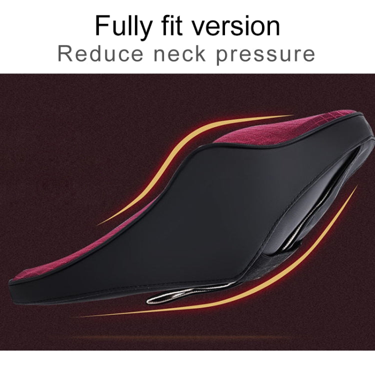 Four Seasons Breathable Memory Foam Car Neck Pillow Polyester Headrest (Red) - Seat Accessories by PMC TechLife | Online Shopping South Africa | PMC TechLife | Buy Now Pay Later Mobicred