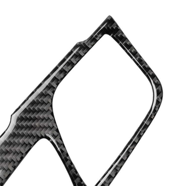 2 in 1 Car Carbon Fiber Gear Position Panel Decorative Sticker for BMW 5 Series G38 528Li / 530Li / 540Li 2018, Left Drive - Car Interior Mouldings by PMC TechLife | Online Shopping South Africa | PMC TechLife | Buy Now Pay Later Mobicred