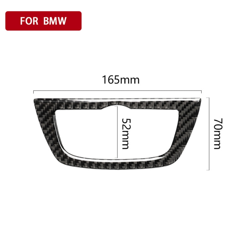 Car Carbon Fiber Headlight Switch Frame Decorative Sticker for BMW 5 Series G38 528Li / 530Li / 540Li 2018 - Car Interior Mouldings by PMC Jewellery | Online Shopping South Africa | PMC Jewellery | Buy Now Pay Later Mobicred