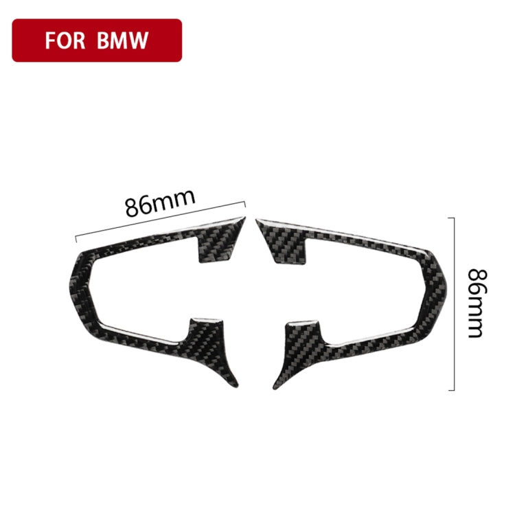 Car Carbon Fiber Steering Wheel Button Configuration A Decorative Sticker for BMW 5 Series G30/G38 X3 G01/G08 - Car Interior Mouldings by PMC TechLife | Online Shopping South Africa | PMC TechLife | Buy Now Pay Later Mobicred