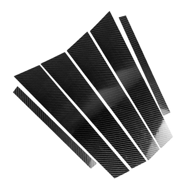 Car Carbon Fiber B Column Decorative Sticker for BMW F10 2011-2017 - Car Interior Mouldings by PMC TechLife | Online Shopping South Africa | PMC TechLife | Buy Now Pay Later Mobicred