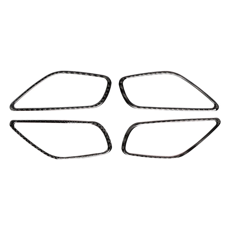 4 PCS Car Carbon Fiber Door Inner Handle Frame Decorative Sticker for Mazda Axela 2014 / 2017-2018 - Car Interior Mouldings by PMC TechLife | Online Shopping South Africa | PMC TechLife | Buy Now Pay Later Mobicred