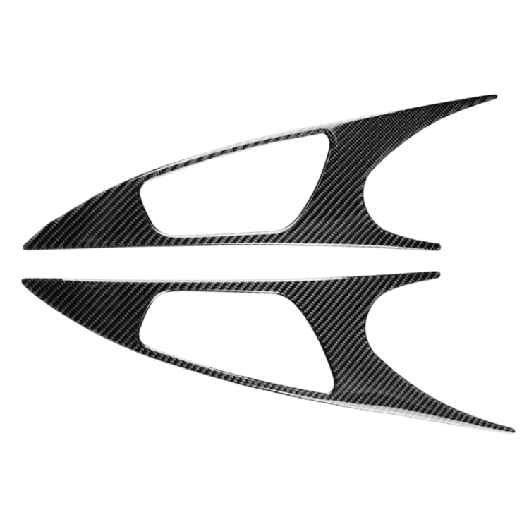 2 PCS Car Carbon Fiber Door Inner Handle Wrist Panel Decorative Sticker for Honda Tenth Generation Civic 2016-2019 - Car Interior Mouldings by PMC TechLife | Online Shopping South Africa | PMC TechLife | Buy Now Pay Later Mobicred