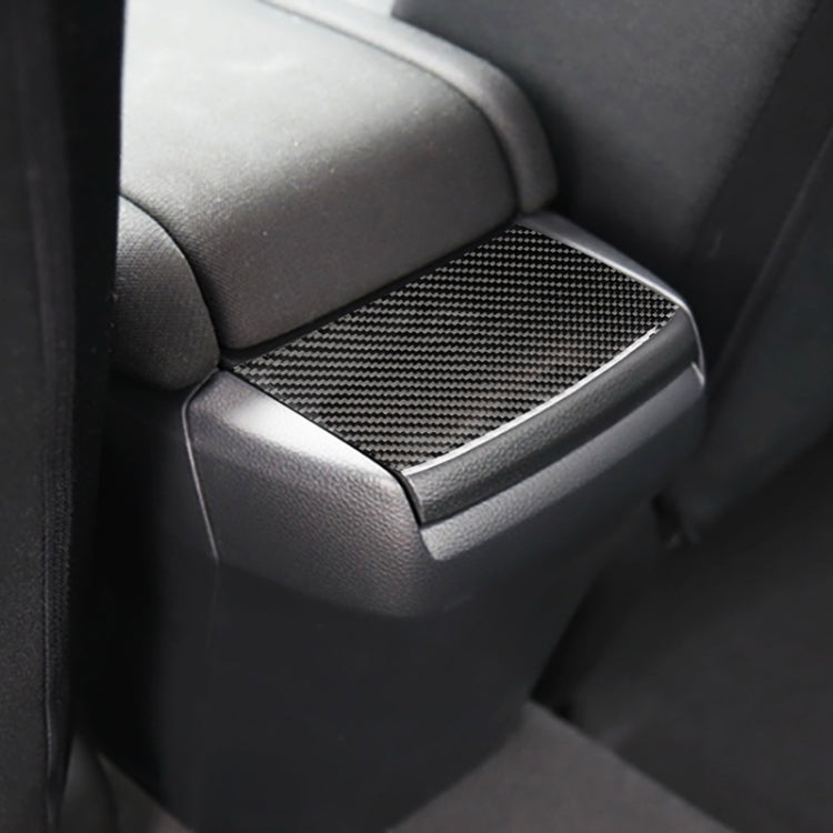 Car Carbon Fiber Rear Sundries Cover Decorative Sticker for Honda Tenth Generation Civic 2016-2019 - Car Interior Mouldings by PMC TechLife | Online Shopping South Africa | PMC TechLife | Buy Now Pay Later Mobicred