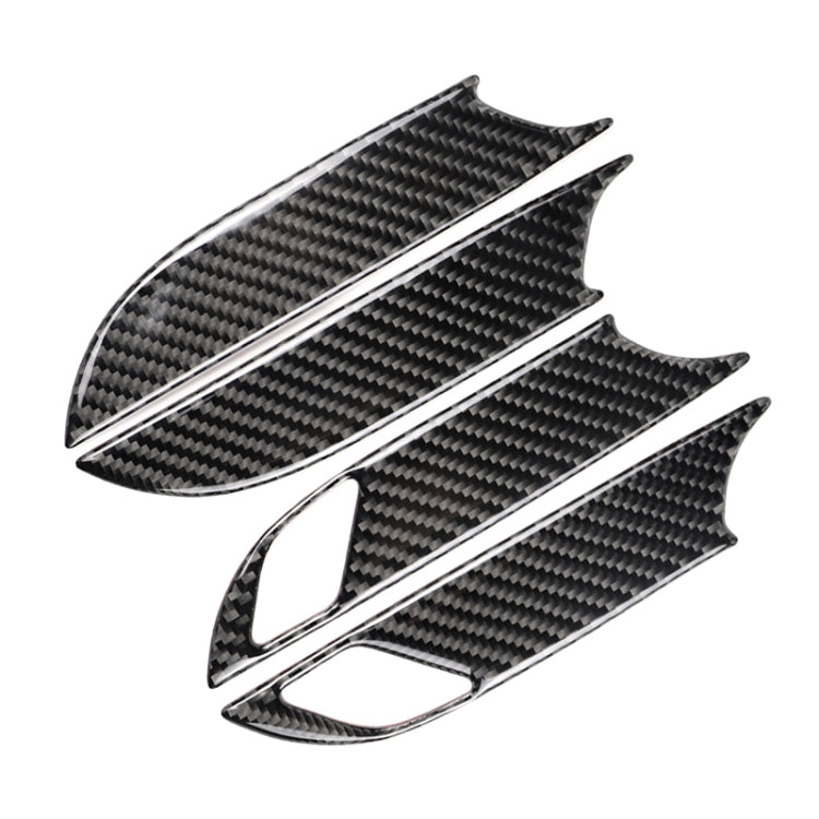 Car Carbon Fiber Door Inner Handle Wrist Panel Decorative Sticker for Cadillac XT5 2016-2017 - Car Interior Mouldings by PMC TechLife | Online Shopping South Africa | PMC TechLife | Buy Now Pay Later Mobicred