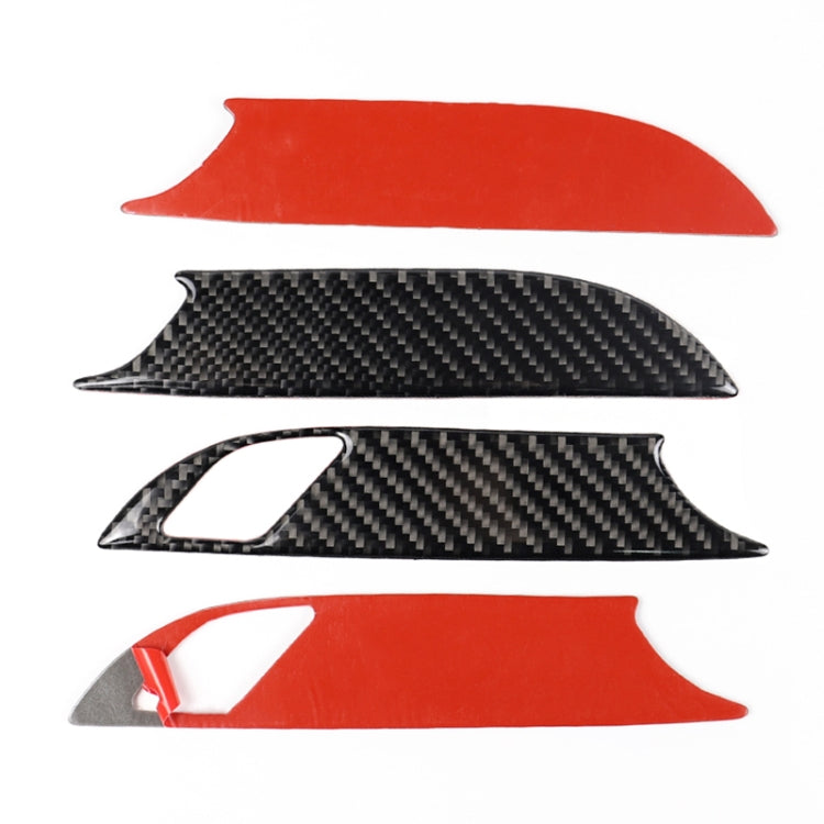 Car Carbon Fiber Door Inner Handle Wrist Panel Decorative Sticker for Cadillac XT5 2016-2017 - Car Interior Mouldings by PMC TechLife | Online Shopping South Africa | PMC TechLife | Buy Now Pay Later Mobicred