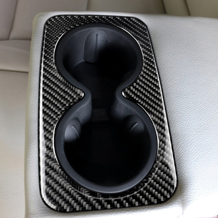 Car Carbon Fiber Rear Armrest Water Cup Decorative Sticker for Cadillac XT5 2016-2017 - Car Interior Mouldings by PMC TechLife | Online Shopping South Africa | PMC TechLife | Buy Now Pay Later Mobicred