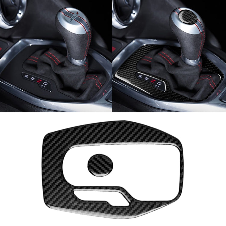 2 in 1 Car Carbon Fiber Gear Frame Decorative Sticker for Chevrolet Camaro 2017-2019 - Car Interior Mouldings by PMC TechLife | Online Shopping South Africa | PMC TechLife | Buy Now Pay Later Mobicred
