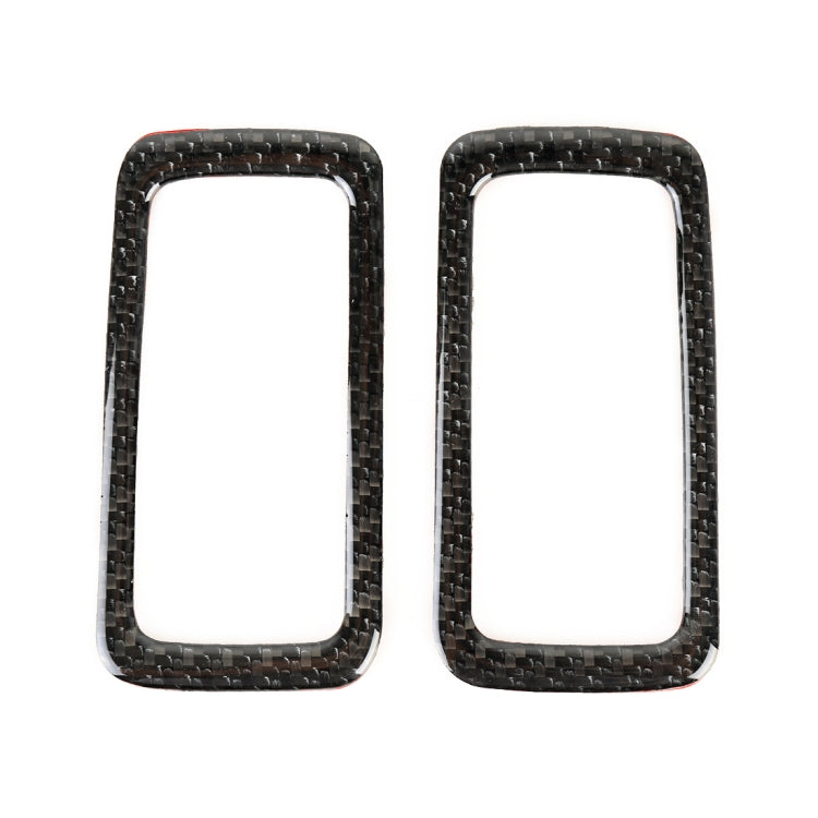 2 PCS Carbon Fiber Car Rear Dome Light Panel Decorative Sticker for Porsche Macan - Car Interior Mouldings by PMC TechLife | Online Shopping South Africa | PMC TechLife | Buy Now Pay Later Mobicred