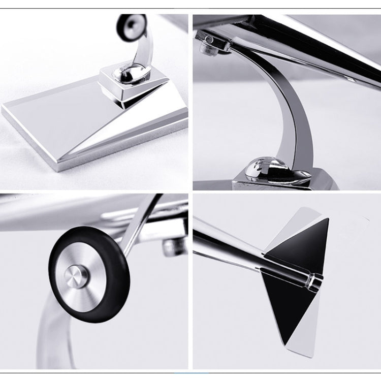 Car Interior Decoration Accessories Aircraft Model Ornaments Propeller Rotating Solar Energy Ornament (Silver) - Ornaments by PMC TechLife | Online Shopping South Africa | PMC TechLife | Buy Now Pay Later Mobicred