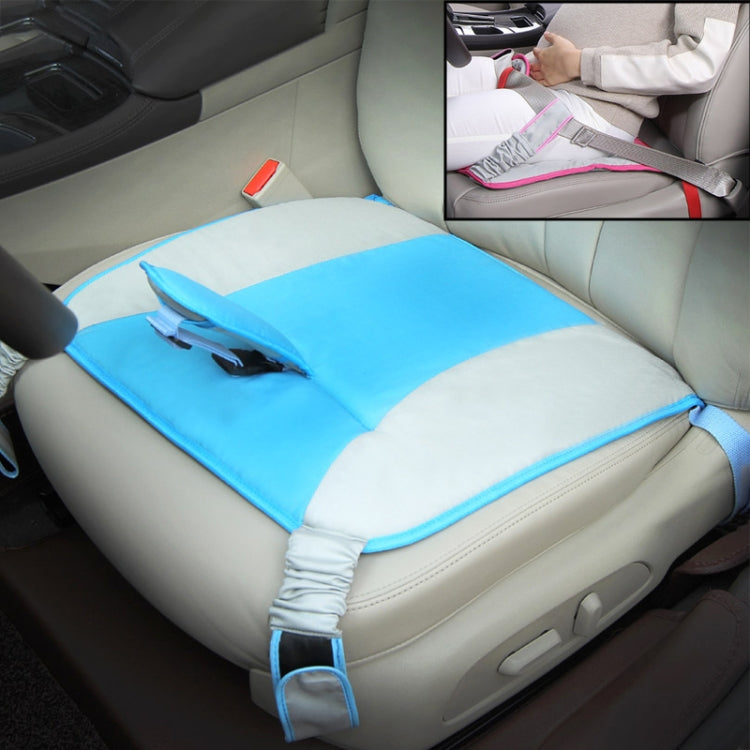 Car Safety Seat Protective Pad with Clip Back Abdominal Belt for Pregnant Woman (Sky Blue) - Seat Belts & Padding by PMC TechLife | Online Shopping South Africa | PMC TechLife | Buy Now Pay Later Mobicred