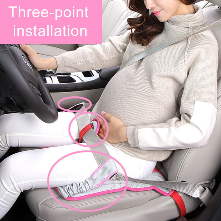 Car Safety Seat Protective Pad with Clip Back Abdominal Belt for Pregnant Woman (Sky Blue) - Seat Belts & Padding by PMC TechLife | Online Shopping South Africa | PMC TechLife | Buy Now Pay Later Mobicred