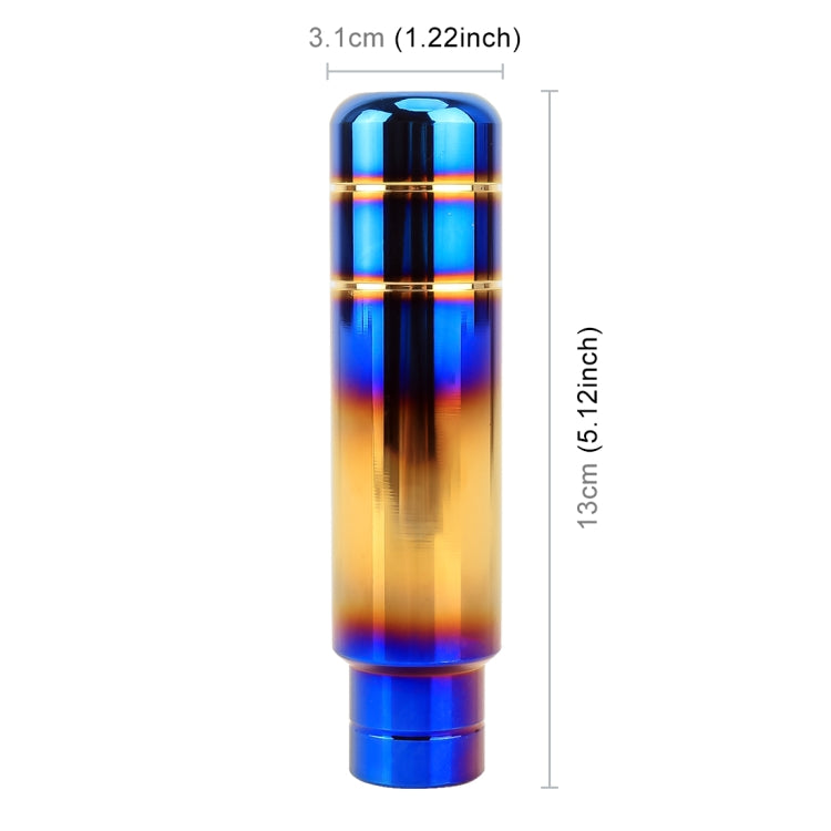 Universal Flame Colorful Long Strip Shape Car Gear Shift Knob Modified Shifter Lever Knob, Length: 13cm - Shift Knob by PMC TechLife | Online Shopping South Africa | PMC TechLife | Buy Now Pay Later Mobicred