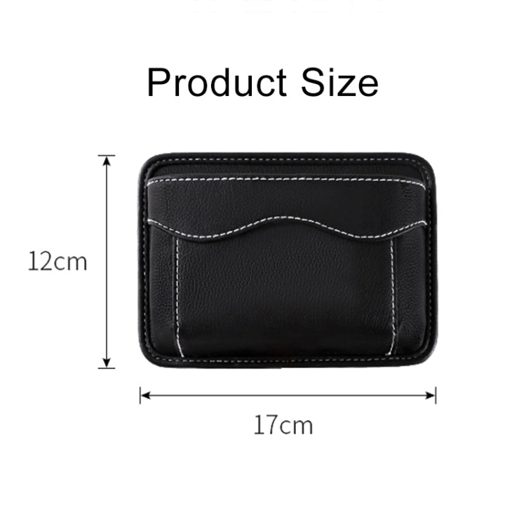 Paste Car Storage Bag Car Seat Quilting Storage Bag Instrument Panel Hanging Bag (Black) - Stowing Tidying by PMC TechLife | Online Shopping South Africa | PMC TechLife | Buy Now Pay Later Mobicred