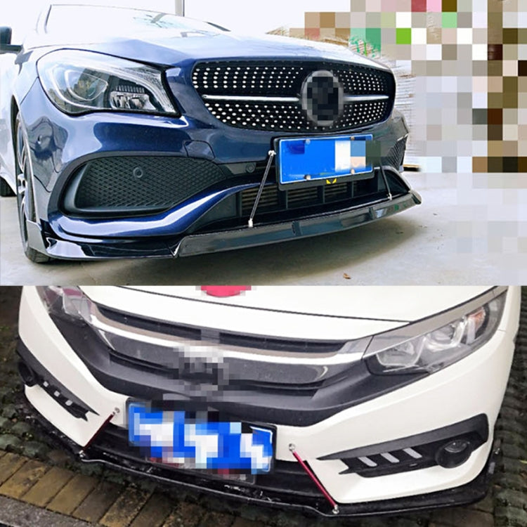 2 PCS Car Modification Adhesive Surrounded Rod Lever Front and Rear Bars Fixed Front Lip Back Shovel, Length: 15cm(Blue) - Trunk & Bumper Accessories by PMC TechLife | Online Shopping South Africa | PMC TechLife | Buy Now Pay Later Mobicred