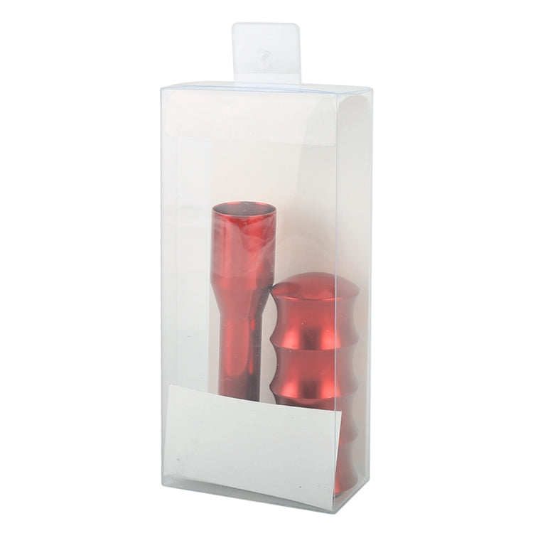 Universal Car Twisted Pattern Gear Head Gear Shift Knob (Red) - Shift Knob by PMC TechLife | Online Shopping South Africa | PMC TechLife | Buy Now Pay Later Mobicred