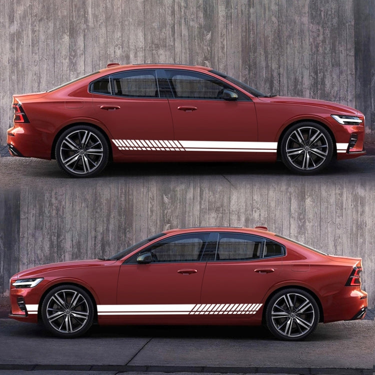 Car Styling Stripe PVC Sticker Auto Decorative Sticker (White) - Decorative Sticker by PMC TechLife | Online Shopping South Africa | PMC TechLife | Buy Now Pay Later Mobicred