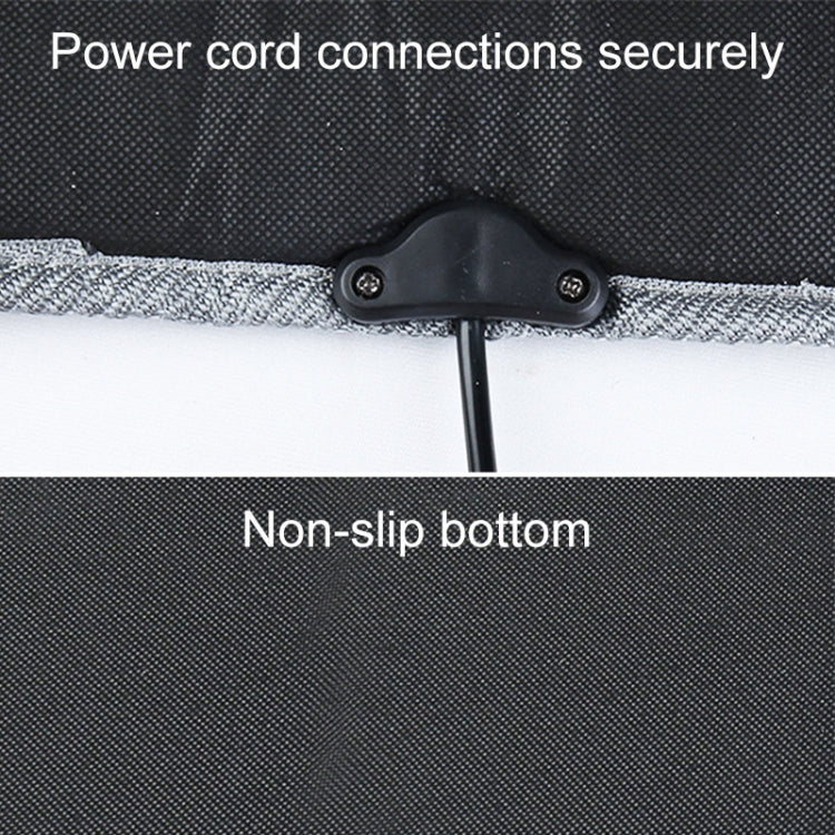 Car 12V Front Seat Heater Cushion Warmer Cover Winter Heated Warm, Double Seat (Beige) - Seat Accessories by PMC TechLife | Online Shopping South Africa | PMC TechLife | Buy Now Pay Later Mobicred