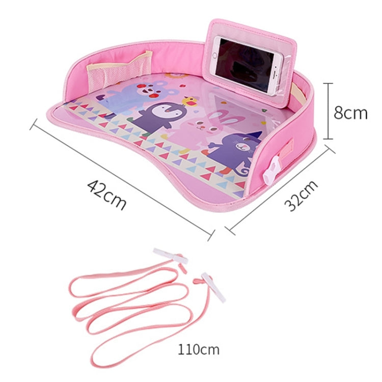 Children Waterproof Dining Table Toy Organizer Baby Safety Tray Tourist Painting Holder with Touch Screen Transparent Bag (Taix) - Seat Accessories by PMC TechLife | Online Shopping South Africa | PMC TechLife | Buy Now Pay Later Mobicred