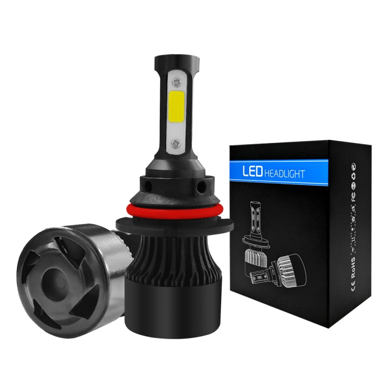 2 PCS S2 9007 / HB5 DC9-36V / 25W / 6000K / 2500LM IP68 Car LED Headlight Lamps (Cool White) - LED Headlamps by PMC TechLife | Online Shopping South Africa | PMC TechLife | Buy Now Pay Later Mobicred