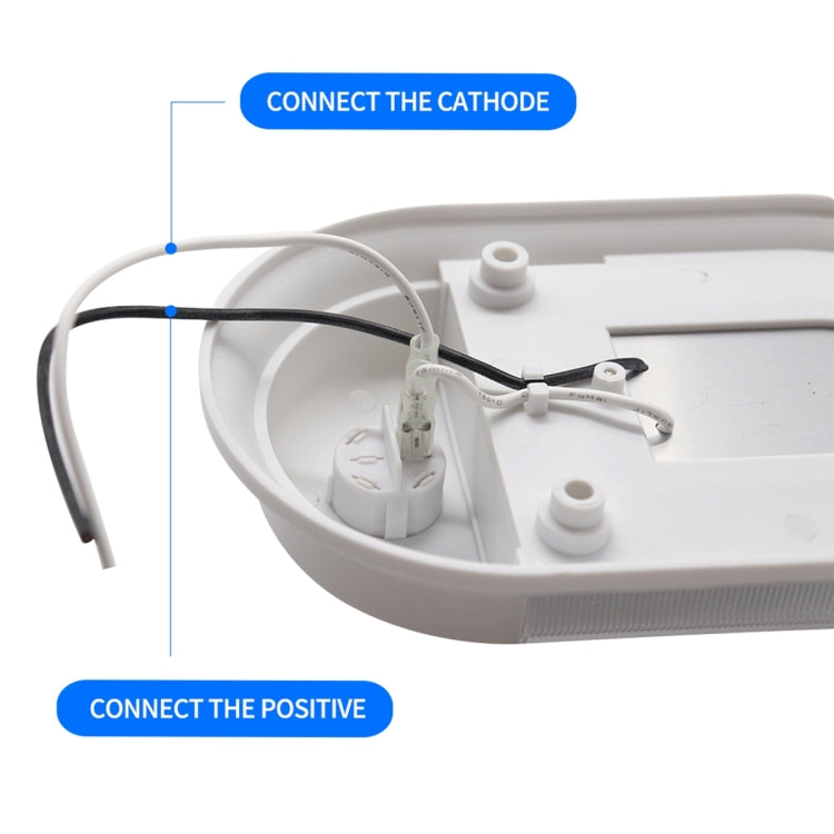 D4348 10-24V 3-3.5W 4000-4500K 280LM RV Yacht 24 PCS LED Lamps Dome Light Ceiling Lamp, with Independent Switch Control - free shipping - PMC TechLife - Order now!
