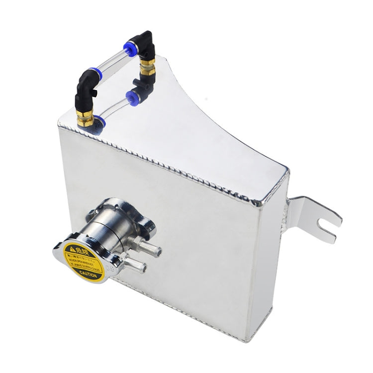 Car Modified Triangle Aluminum Alloy Cooling Water Tank Bottle Can for Nissan (Black) - Engine Fittings by PMC TechLife | Online Shopping South Africa | PMC TechLife | Buy Now Pay Later Mobicred