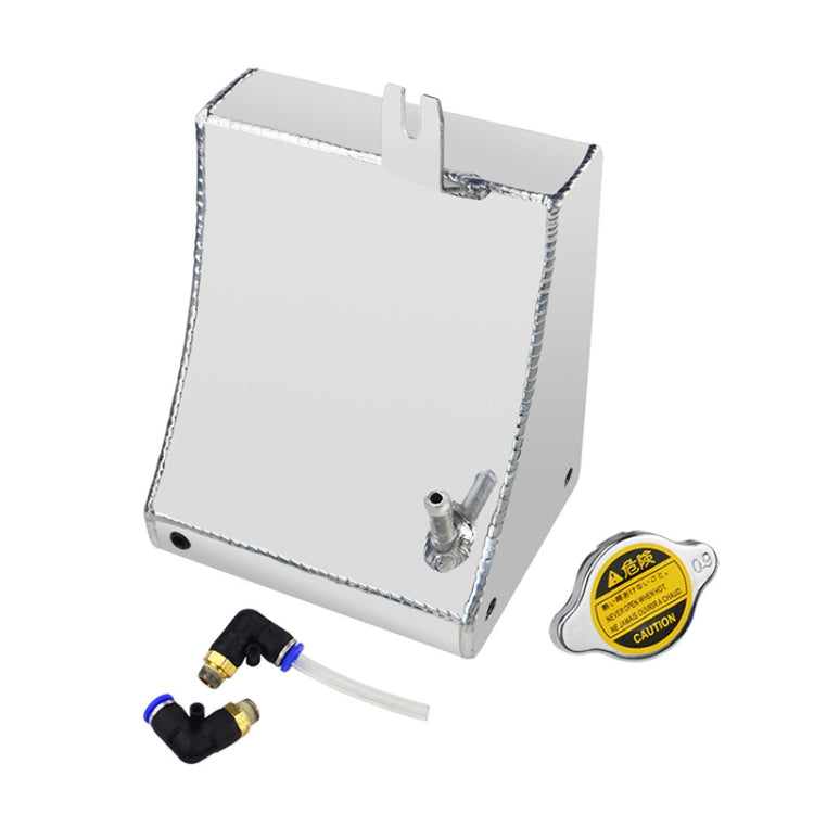 Car Modified Triangle Aluminum Alloy Cooling Water Tank Bottle Can for Nissan (Black) - Engine Fittings by PMC TechLife | Online Shopping South Africa | PMC TechLife | Buy Now Pay Later Mobicred