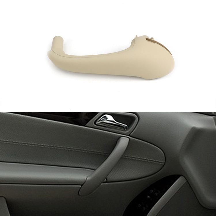 Car Rear Left Inside Doors Handle Pull Trim Cover for Mercedes-Benz C-class W203 -2007, Left Driving (Beige) - Door Handles by PMC TechLife | Online Shopping South Africa | PMC TechLife | Buy Now Pay Later Mobicred