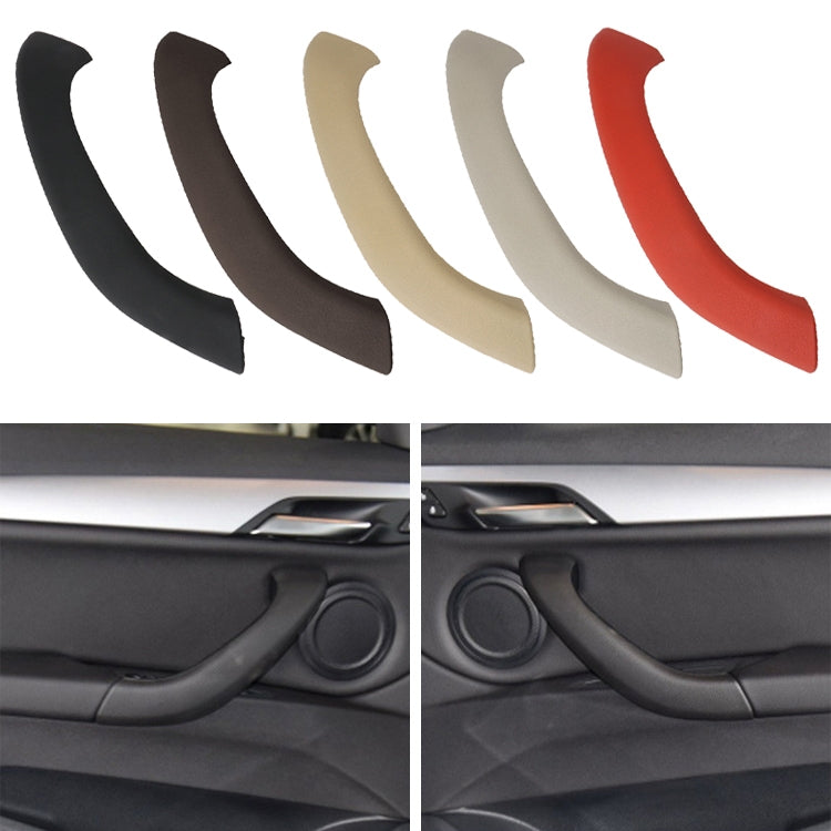 Car Right Side Inside Doors Handle Pull Trim Cover 51417417513 for BMW X1 2016-, Left Driving(Beige White) - Door Handles by PMC TechLife | Online Shopping South Africa | PMC TechLife | Buy Now Pay Later Mobicred