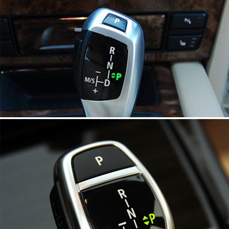 Car Gear Lever Auto Parking Button Letter P Cap for BMW G Chassis Series, Left Driving (Black) - Car Switches by PMC TechLife | Online Shopping South Africa | PMC TechLife | Buy Now Pay Later Mobicred