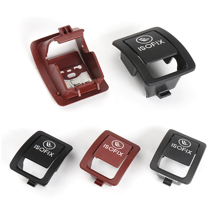 Car Rear Child ISOFIX Switch Seat Safety Cover 2059200513 for Mercedes-Benz W205 2015-2021, Left Driving (Red) - Seat Belts & Padding by PMC TechLife | Online Shopping South Africa | PMC TechLife | Buy Now Pay Later Mobicred
